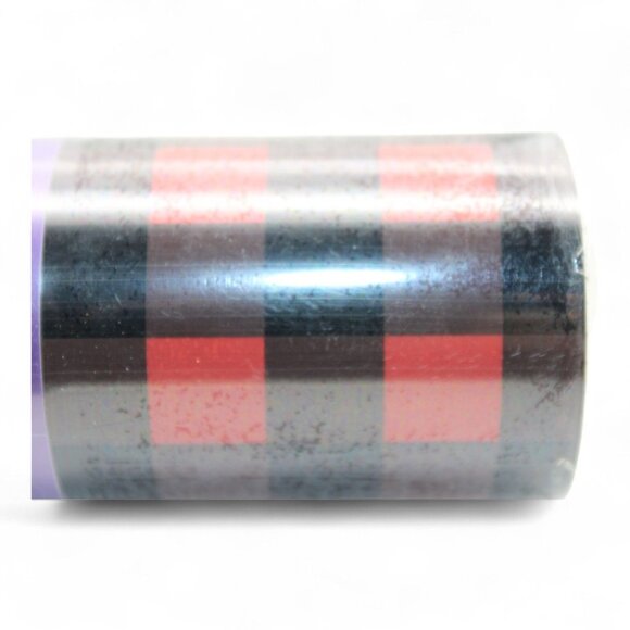 Cricut StrongBond Patterned Iron-On Vinyl Roll Red & Black Buffalo Plaid 12" X 1 - Picture 5 of 5